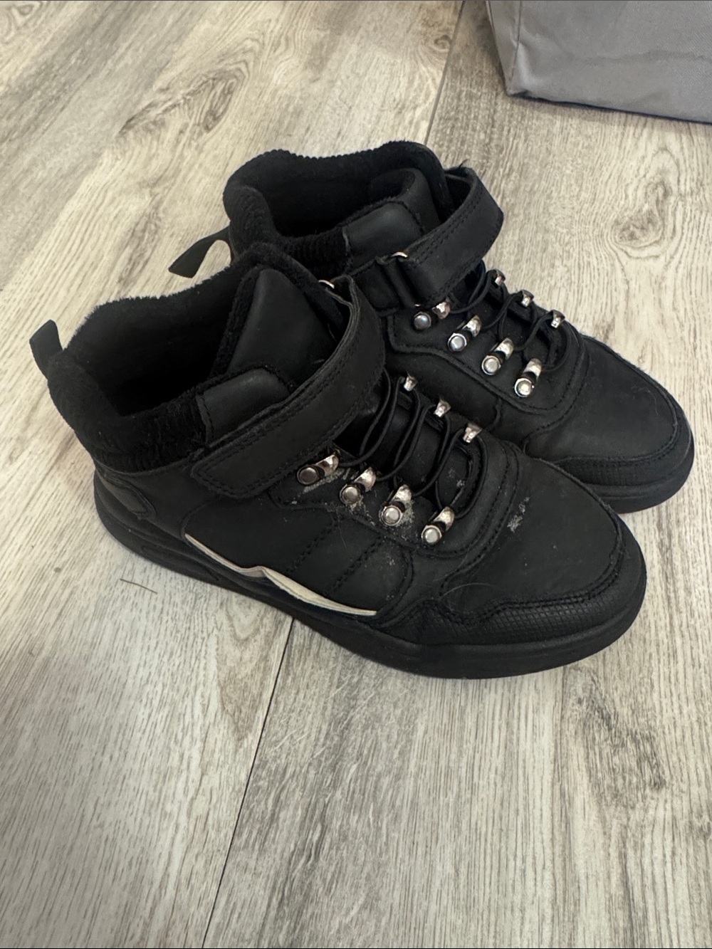 Tommy Bahama Black Kids' High-Top Boots